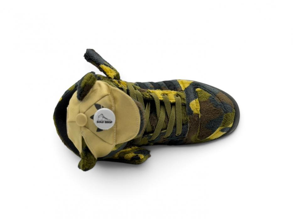 Кроссовки Jeremy Scott Camo bear
