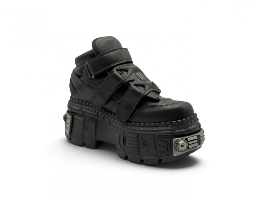 Кроссовки New Rock ANKLE BOOT 'BLACK TANK' M-WALL
