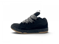 Кроссовки Lanvin Leather Curb Sneakers 'Black gum'