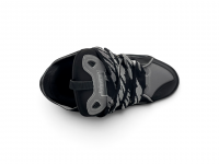 Кроссовки LANVIN Curb Black Silver Reflective Sneakers