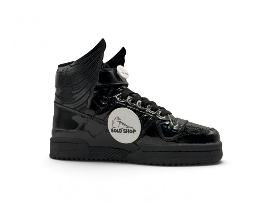 Кроссовки Jeremy Scott x Wings 4.0 'Black Patent'