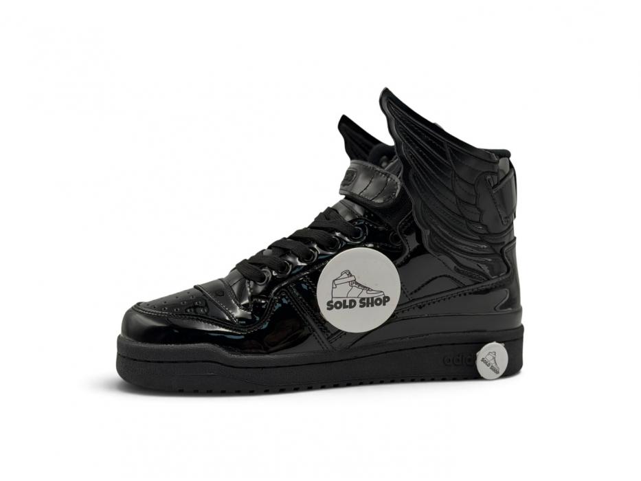 Кроссовки Jeremy Scott x Wings 4.0 'Black Patent'