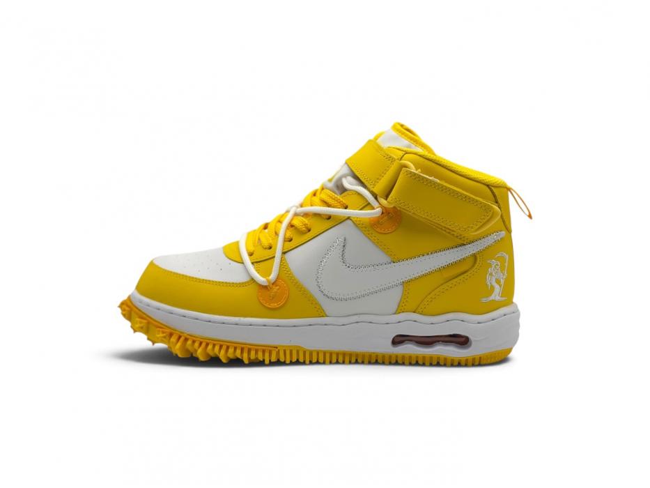 Кроссовки Nike Air Force 1 x Off-White Mid 'Varsity Maize'