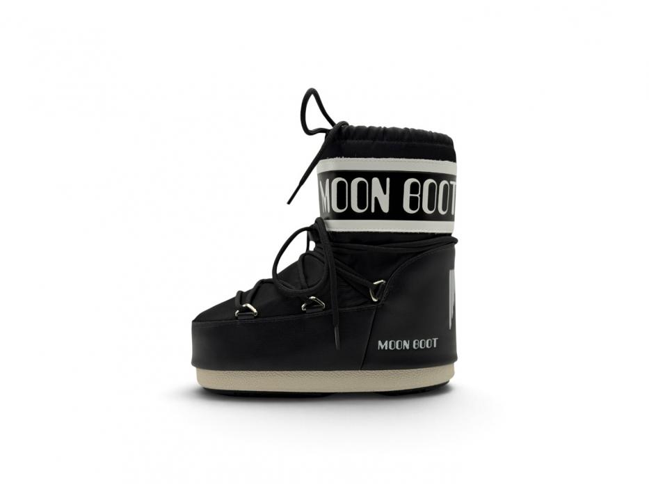 Moon Boot Icon Low Nylon Boot 'Black'