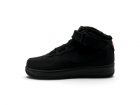 Nike Air Force Mid 'Black/Orange' Winter