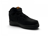 Nike Air Force Mid 'Black/Orange' Winter