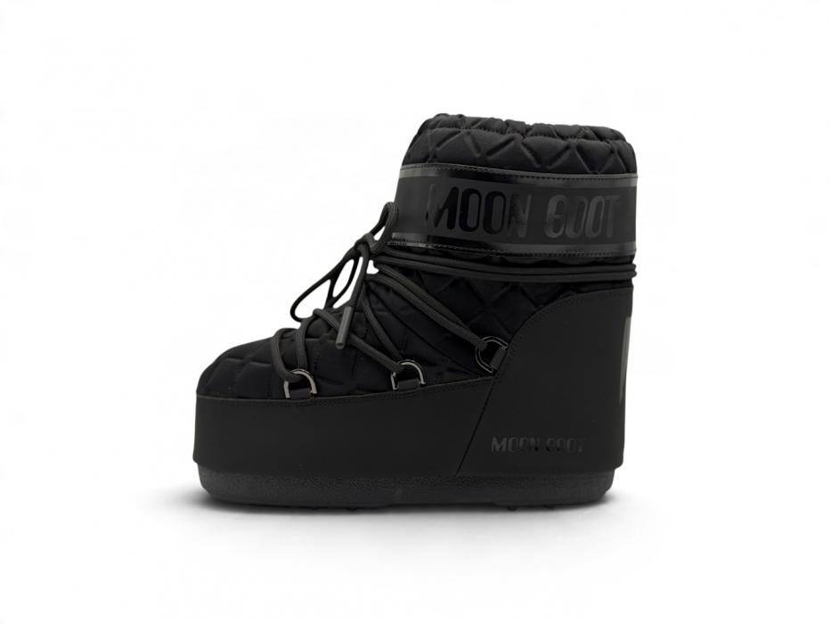 Moon Boot Icon Quilt Low 'Black'